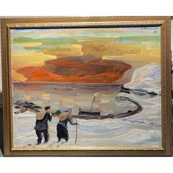 Einar Berger (1890-1961) "Fra Finnmark"