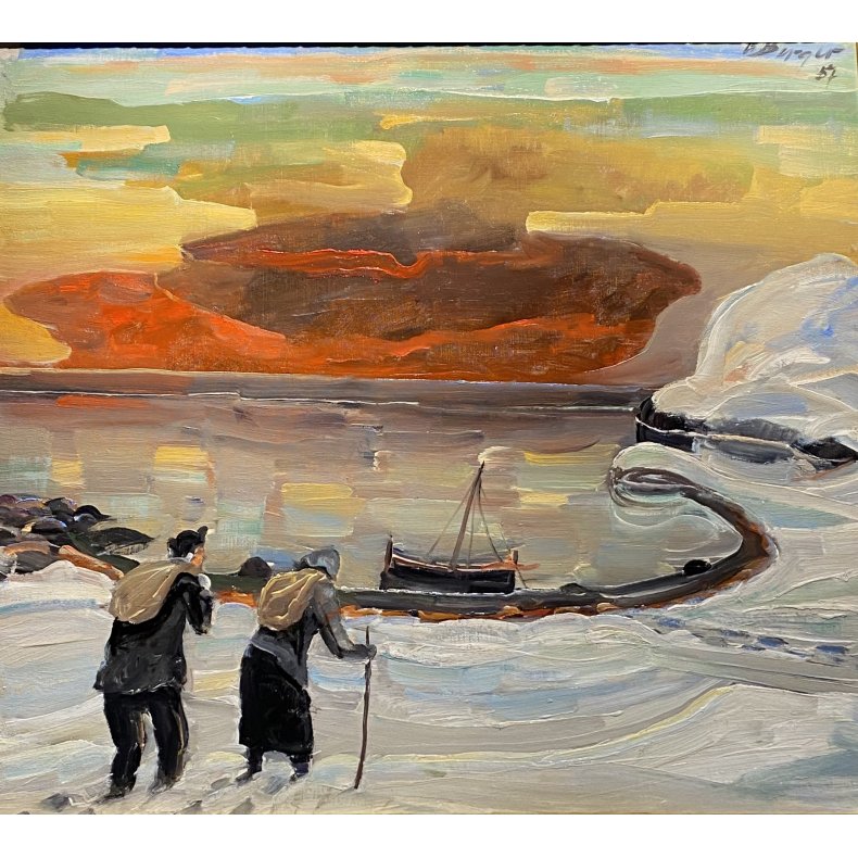 Einar Berger (1890-1961) "Fra Finnmark"