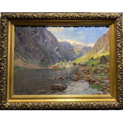 Even Ulving (1863-1952) "Fra Gudvangen"