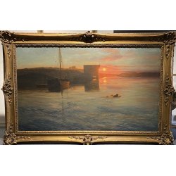 Thorolf Holmboe (1866-1935) "Fra Brnnysund"