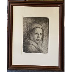 Odd Nerdrum "Ung kvinne"