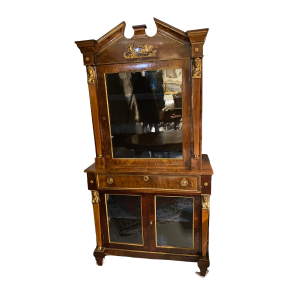 Empire skap i mahogny