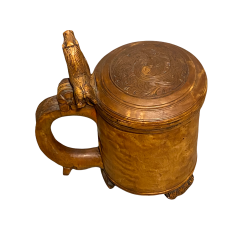 L�vekrus sk�ret i bjerkerot