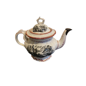 Luster kaffekanne. England 1850 rene