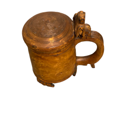 L�vekrus sk�ret i bjerkerot