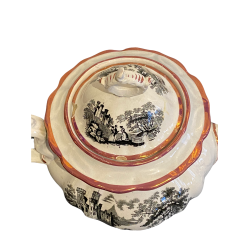 Luster kaffekanne. England 1850 �rene