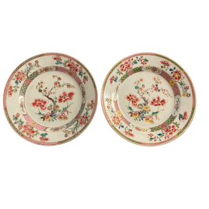 2 tallerkener, Qianlong